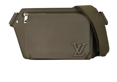 Areogram Take Off Bag, &pound;1,100, Handbags, Khaki, Leather, Front view